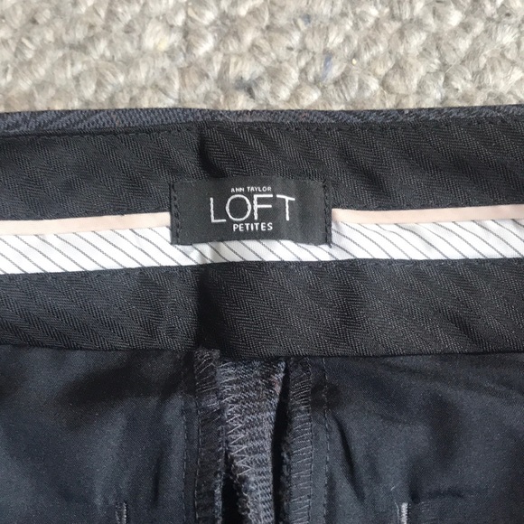 LOFT Plaid Bootcut Trousers - Picture 5 of 7